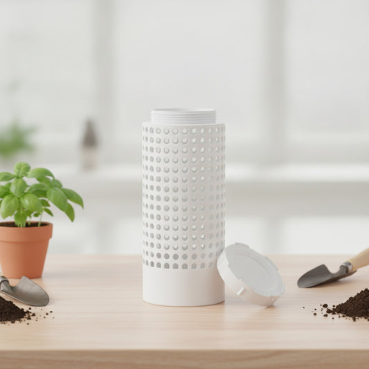 Composteur à vers PVC compact pour petits pots et jardin - Éco-responsable