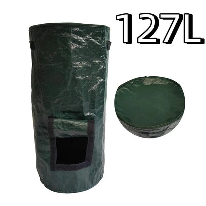 Sac Poubelle Compost Jardin Pliable et Réutilisable - Différentes Capacités