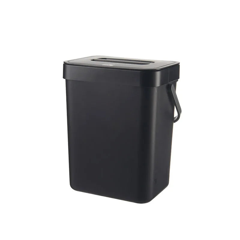 Poubelle de Cuisine Suspendue Écologique avec Couvercle - 3L ou 5L