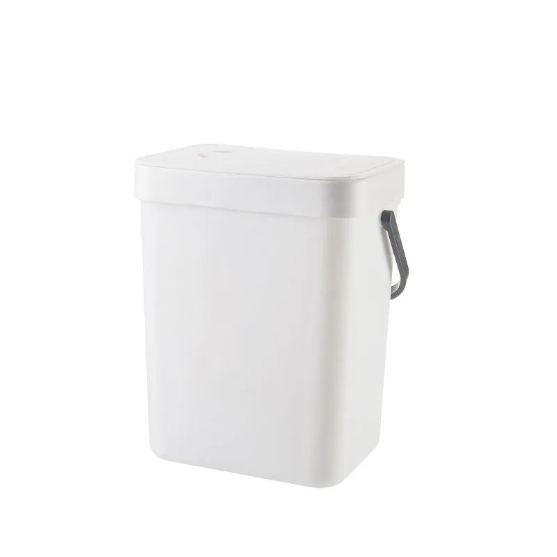 Poubelle de Cuisine Suspendue Écologique avec Couvercle - 3L ou 5L