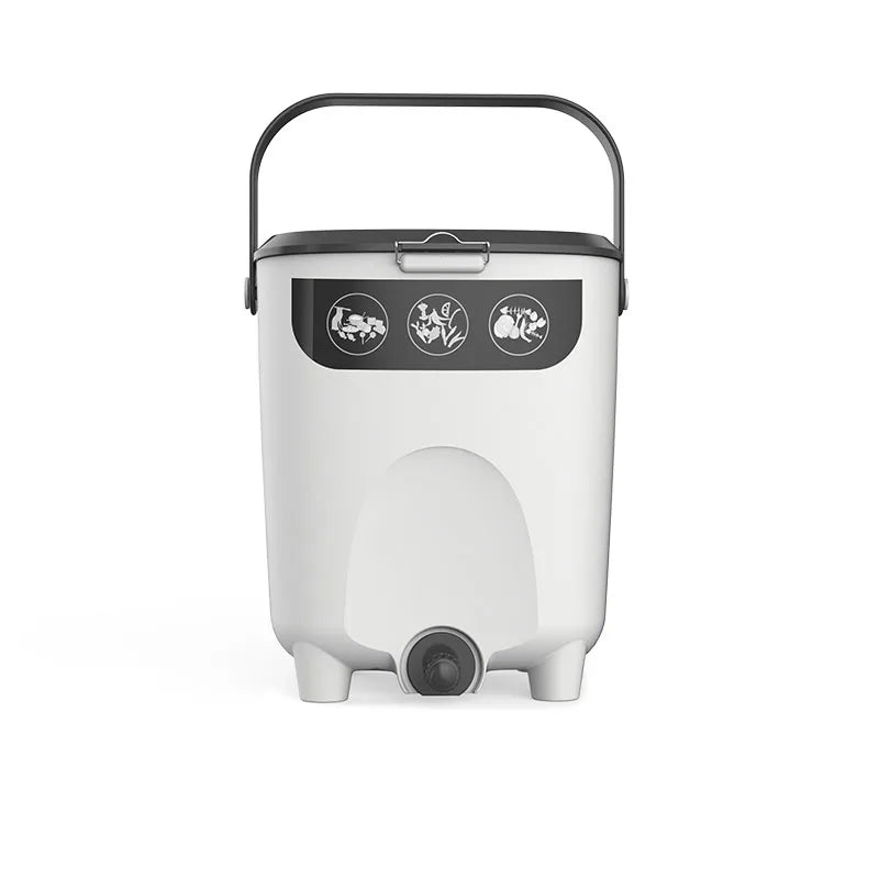 Seau Compost 10L en PVC pour Cuisine et Jardin - Fermentation Organique