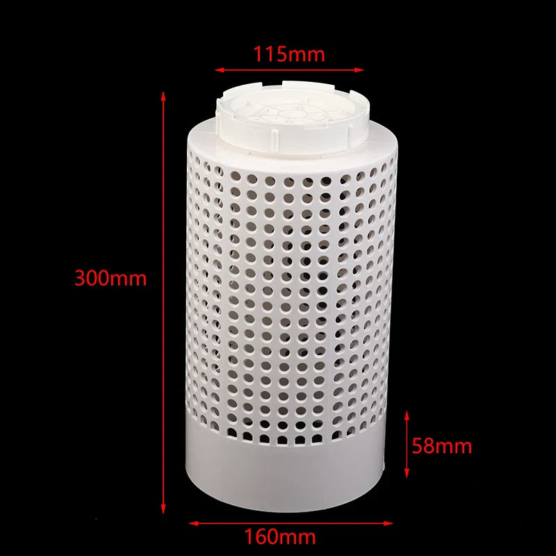 Composteur de jardin blanc en plastique avec couvercle - Idéal pour lombricompostage