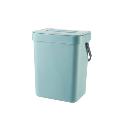 Poubelle de Cuisine Suspendue Écologique avec Couvercle - 3L ou 5L