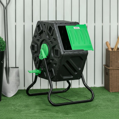 Composteur Rotatif 65L pour Jardin et Cuisine - Fabrication Allemande