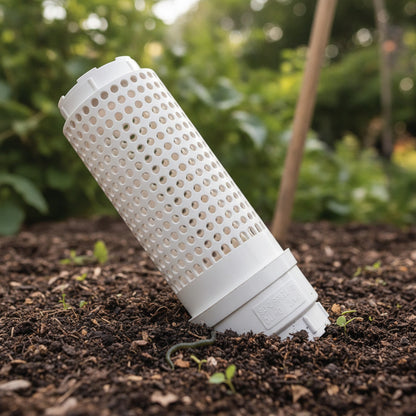 Composteur de Vers Enterré en Plastique - Recyclage Déchets Alimentaires Cuisine & Jardin