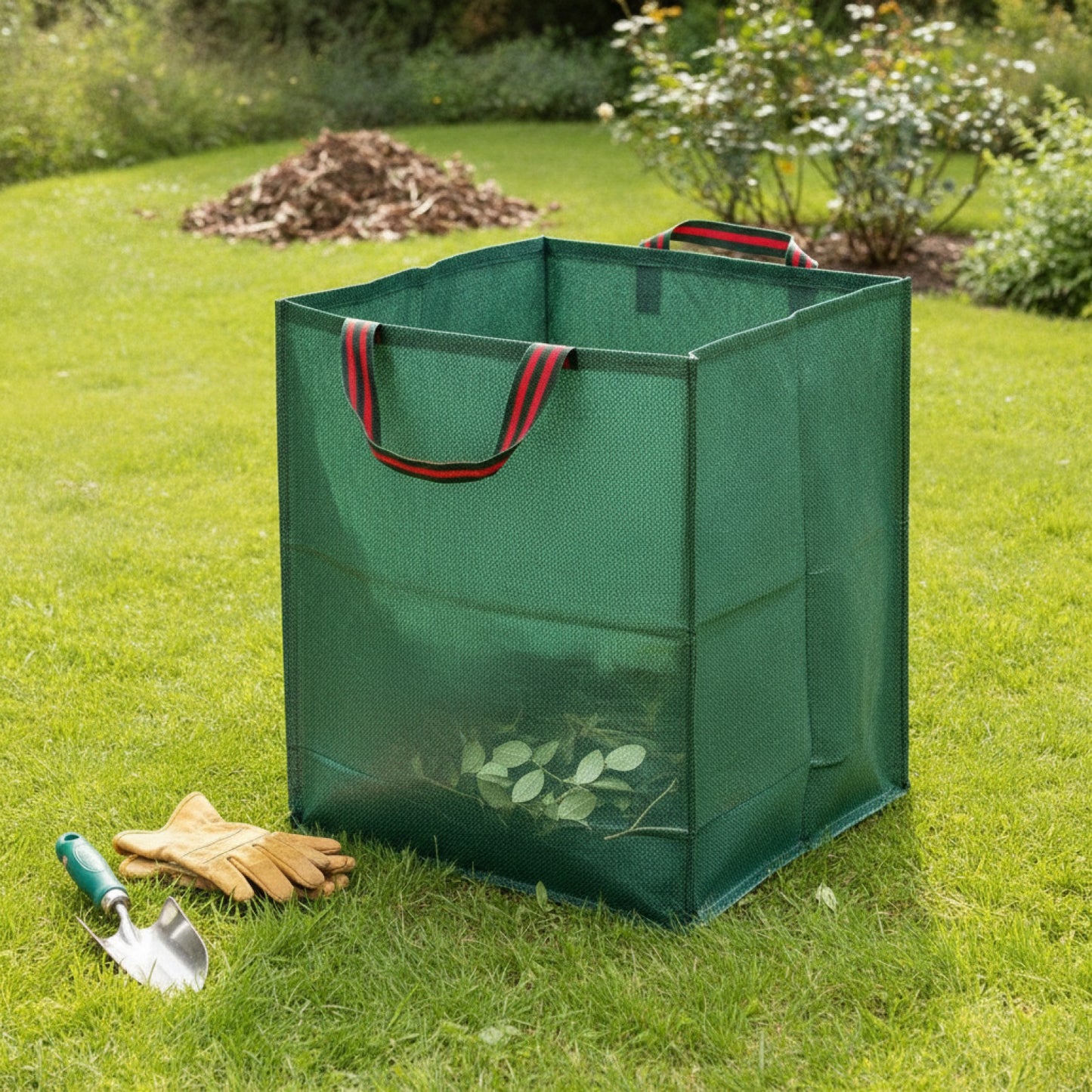 Sac Poubelle Pliable 72 Gallons (30L) pour Jardin et Déchets Verts