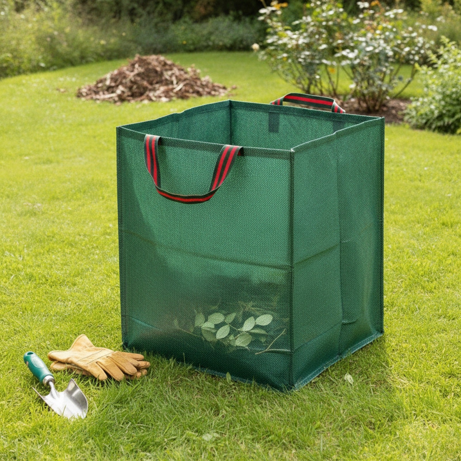 Sac Poubelle Pliable 72 Gallons (30L) pour Jardin et Déchets Verts