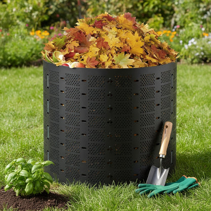 Composteur de Jardin 220 Gal / 1000L - Montage Rapide & Grande Capacité en HDPE