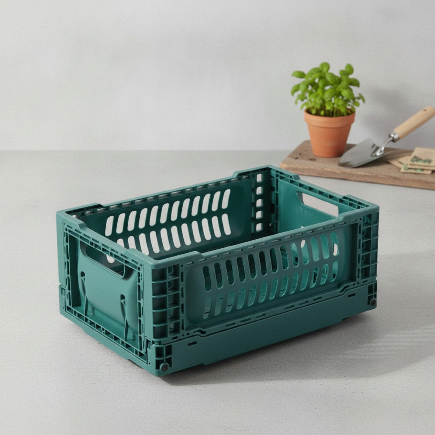 Composteur Pliable Vert pour Déchets Organiques - Solution Écologique pour Jardin et Cour