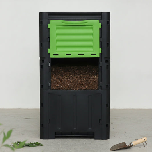 Composteur Vertical 300L pour Jardin et Cour - Grande Capacité, Fermentation Organique