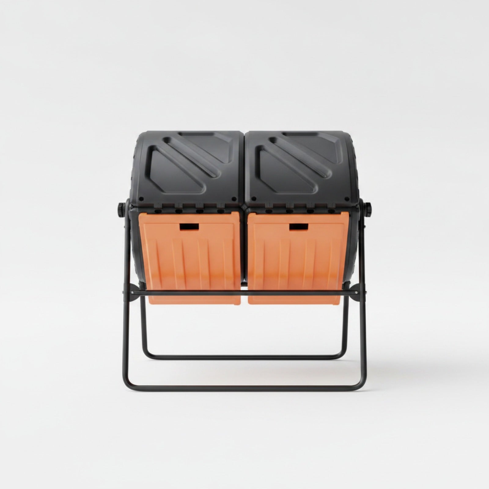 Composteur de Jardin Rotatif 140L Double Chambre - Bac à Compost Efficace et Pratique